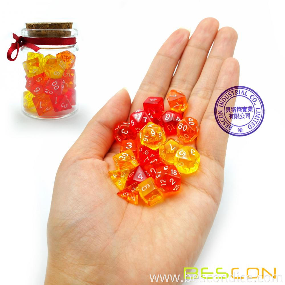 21pcs Gem Mini Polyhedral Dice 3 21pcs Gem Mini Polyhedral Dice 3